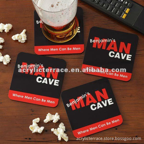 black acrylic coasters,cup pad,cup mats